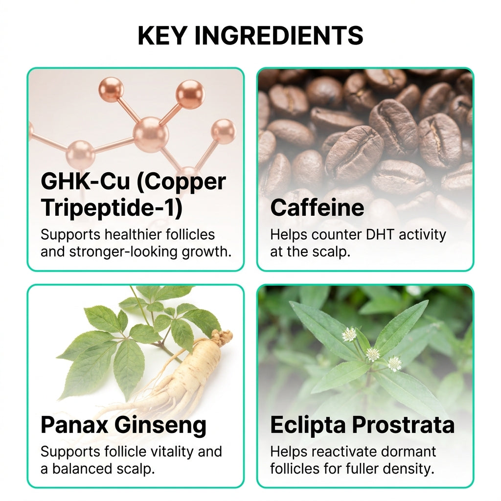 Radix Hair Regrowth System with Copper Peptides + Micro-Infusion